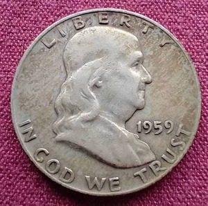 1959-D Franklin Half Dollar
