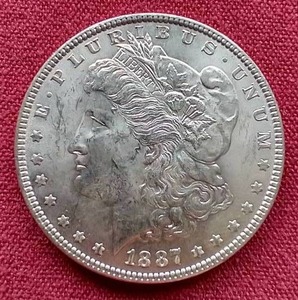 1887 Morgan Dollar