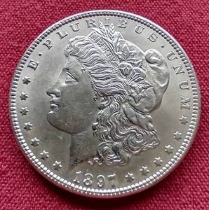 1897 Morgan Dollar