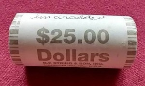 $25 James Monroe $1 Coin Roll