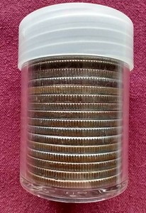 $10 Tube of Bicentennial Kennedy Half Dollars