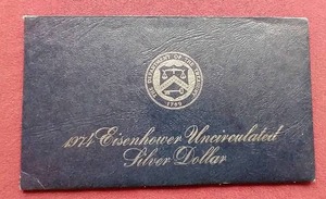 1974 Eisenhower Uncirculated Silver Dollar