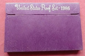 1986 U.S. Mint Proof Set