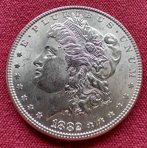 1882 Morgan Dollar