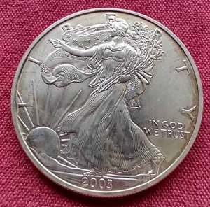 2003 American Silver Eagle