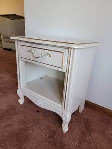 lot 12 image: Lee Furniture French Provincial Nightstand