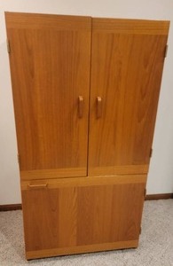 lot 6A image: Stunning Danish Modern Office Cabinet