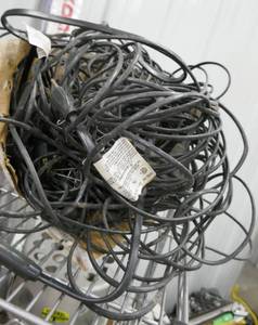 lot 37 image: Box of heated wiring for your roof drip edge or gutter to melt the ice and snow