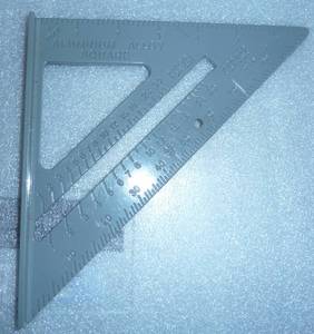 lot 69 image: Box of 50 Speed square triangles 7 inch