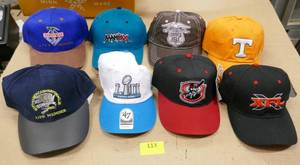 lot 113 image: Lot of 11 New baseball caps