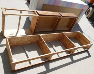 lot 135 image: Under Bed set of drawers and bed frame (if you want)