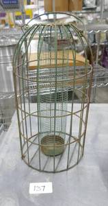 lot 137 image: Vintage thistle bird feeder
