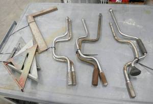 lot 169 image: Group of hand tools, squares, triangles