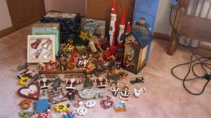 Variety of Autumn and Christmas Decor
