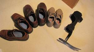Assortment of shoes