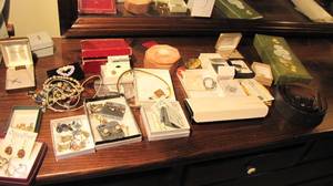 Large assortment of jewelry.