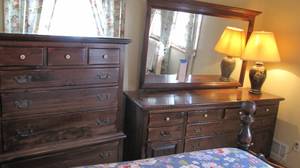8-drawer Highboy Dresser