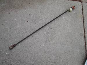 Screw post for a 55 gallon bucket jack