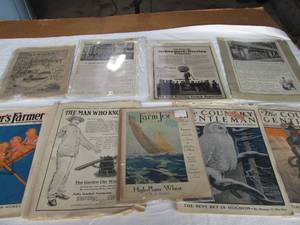 magazines from the early 1900s