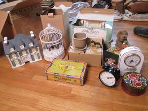 Lot of home decor items