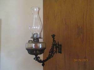 Wall Mounted Oil Lamp