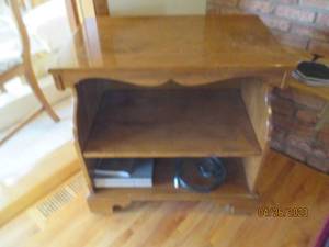 Solid Wood TV standBookcase