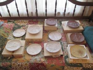Frankoma Decorative Memorial Wall Plates