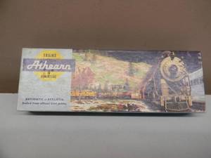 lot 5 image: VINTAGE HO ATHEARN 4077 BURLINGTON NORTHERN SW-1500 RTR CALF-COW 2 PIECE SET - GREAT PIECE - SEE PICTURES