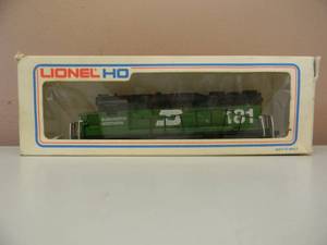 lot 73 image: VINTAGE LIONEL HO BURLINGTON NORTHERN 181 GP30 DIESEL - NICE - IN BOX - GREAT PIECE - SEE PICTURES