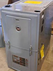 lot 11 image: Rheem 3-Ton 60,000-BTU Two-Stage Furnace R96TA0602317MSA