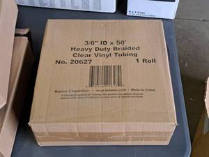 lot 76 image: Bramec Heavy Duty Vinyl Braided Tubing 38IDx50