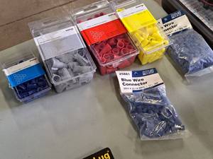 lot 101 image: Lot of (6) Wire Connector Sets