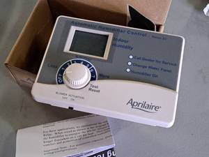 lot 107 image: Research Products Aprilaire 60 Automatic Digital Humidifier Control