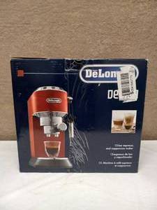 lot 42 image: DELONGHI DEDICA EC 680 ESPRESSO MACHINE