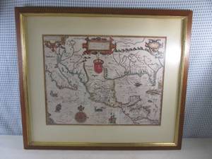 (FDS) The New World - 1600 Framed Map