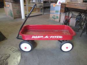(EW6) Metal Radio Flyer Wagon