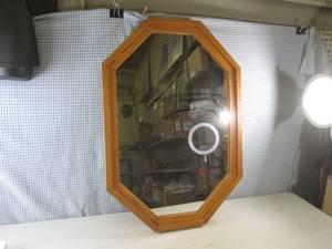 (C-2) Wood Framed Mirror