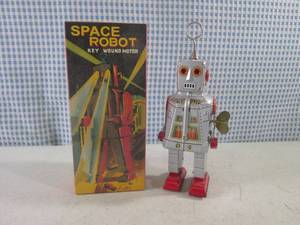 (C-4) Metal Space Robot with Key