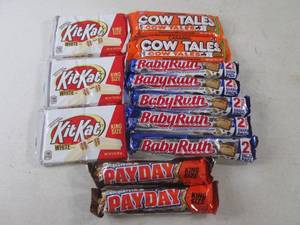 (B-1) 12 Assorted Candy Bars Past D...