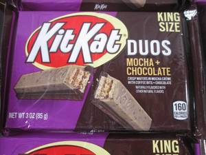 (B-1) 12 King Size Kit Kat Duos Moc...