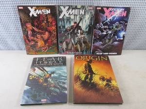 (CS) Lot of 5 Marvel Hardcover Novels