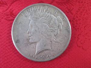 (CNTR) 1922-S Peace Dollar...