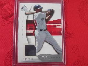 (CNTR) Torii Hunter Game Worn Jerse...