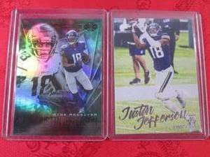 (CNTR) Lot of 2 Justin Jefferson Ro...