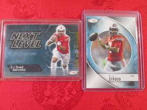 (CNTR) Lot of 2 CJ Stroud Rookie Ca...