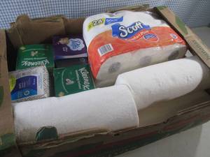 (A-4) 12 Rolls Bathroom Tissue -More