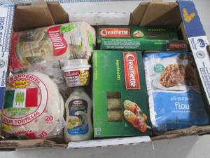 (A-4) Assorted Shelf Pull Food Item...