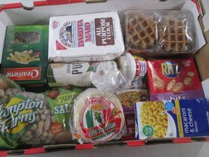 (A-4) Assorted Shelf Pull Food Item...
