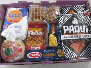 (A-4) Assorted Shelf Pull Food Item...
