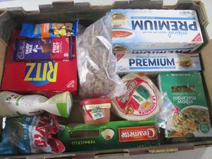 (A-4) Assorted Shelf Pull Food Item...